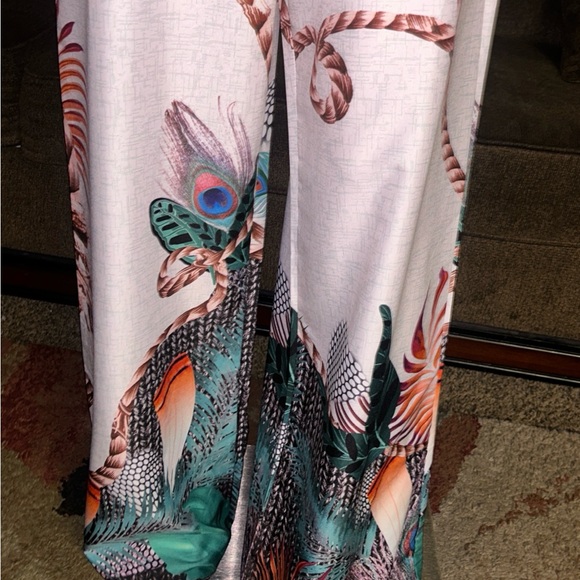 CBR • Medium • Multi-Colors • Sleeveless • Floral/Peacock Design • Jumpsuit •New - Picture 12 of 16